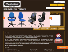 Tablet Screenshot of mechelecsteel.com